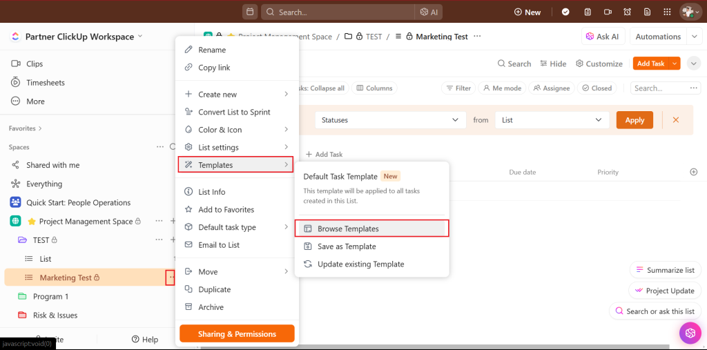 Your First Steps with ClickUp: Beginners Guide - Platinum Partner